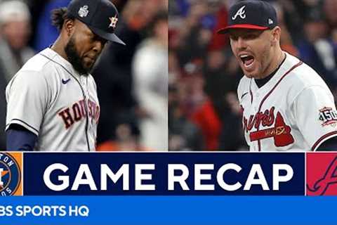 Braves vs Astros World Series Game 4 Recap | CBS Sports HQ