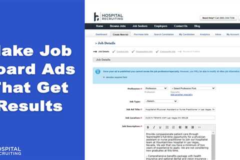 To get better results, rethink job board ads