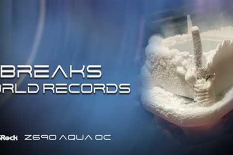 ASRock’s Flagship Z690 AQUA OC Motherboards Achieves Several World Records With Intel 12th Gen..