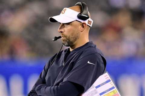 Matt Nagy Will Reportedly Be Fired After the Thanksgiving Game, and if That’s True the Chicago..