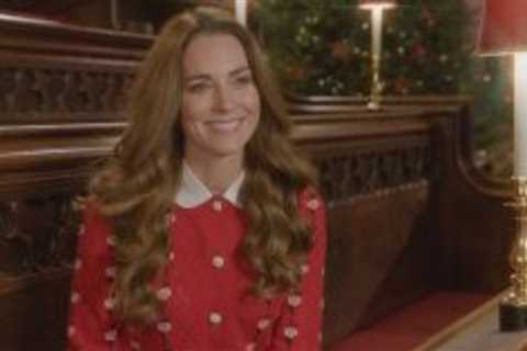 Kate Middleton's festive Miu Miu cardigan is all we want for Christmas