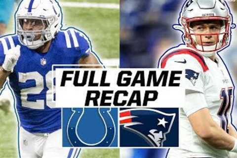 Jonathan Taylor Runs Wild as Colts Take Down Patriots 27-17 | FULL Game Recap | CBS Sports HQ