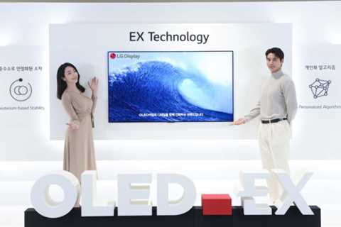 LG Display reveals OLED EX, a new OLED display technology implementing deuterium & custom..