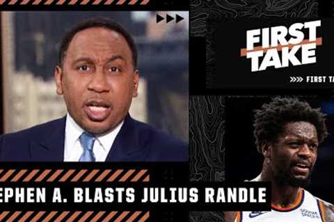 Stephen A. tells Julius Randle 'SHUT THE HELL UP' & gets fired up about the Knicks' loss to the ..