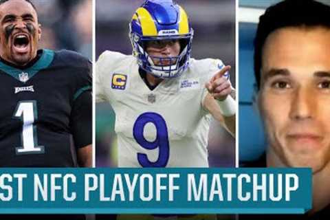 Brady Quinn on Why Eagles vs Rams Could Be Most Intriguing Playoff Matchup in NFC | CBS Sports HQ