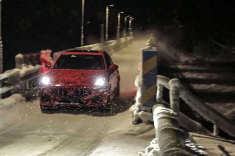 Maserati undertakes winter testing of Grecale SUV