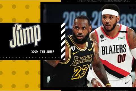 LeBron James & Carmelo Anthony redefined what a prime is in the NBA – McMenamin | The Jump