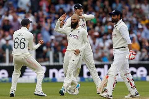 England’s Wood, Moeen rock India in second Test