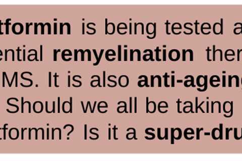 Is metformin a super-drug?