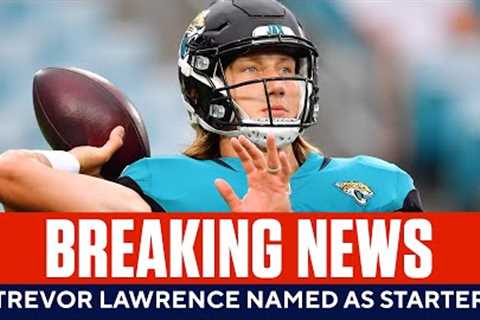 Trevor Lawrence Announced as Week 1 Starter for Jaguars | CBS Sports HQ