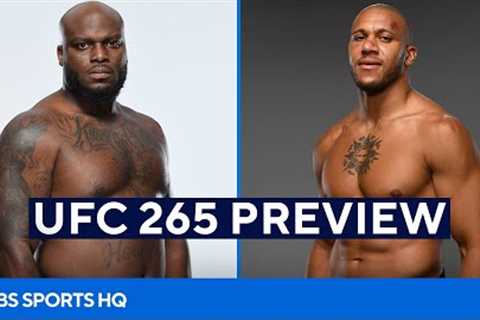 UFC 265 Preview and Picks [Derrick Lewis vs Ciryl Gane] | CBS Sports HQ