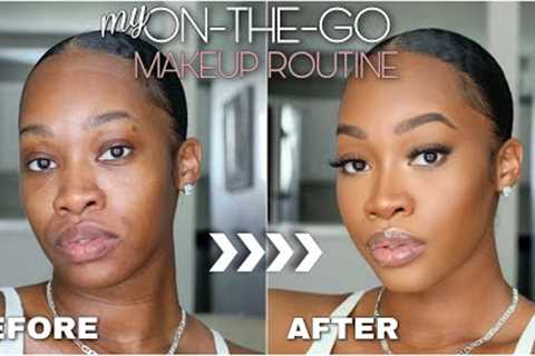 My On-the-Go MAKEUP Routine | Maya Galore