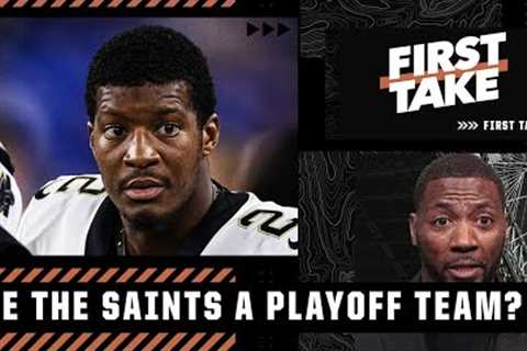 Ryan Clark is confident Jameis Winston makes the Saints a playoff team | First Take