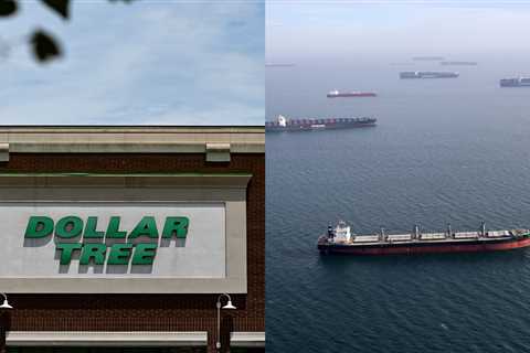 Dollar Tree describes container-ship chaos, with voyages doubling in length, costs skyrocketing,..