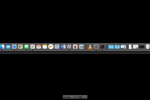 Make the macOS Dock tiny by using Terminal