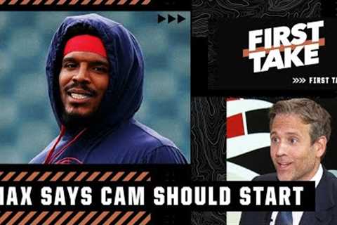 Max isn't sure Cam Newton has played his best football yet | First Take