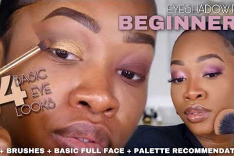 Eyeshadow for BEGINNERS | Tips + Brushes + Full BASIC Face | Maya Galore