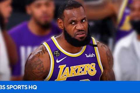 LeBron James Deletes A Tweet Defending His Veteran Lakers Squad | CBS Sports HQ