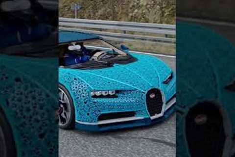 How This Bugatti Wass Made Out Of 1 Million Legos.