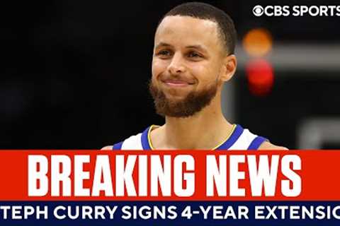 Stephen Curry & Warriors Agree to 4-Year, $215M Extension | CBS Sports HQ