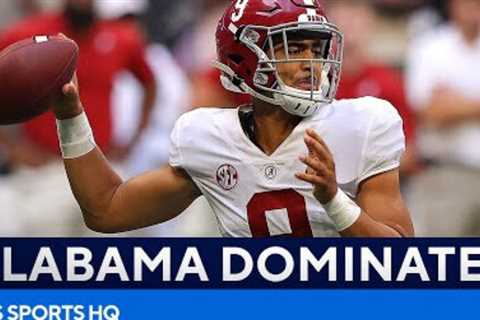 Bryce Young Throws 4 TDs, Alabama Dominates Miami 44-13 | College Football Recap | CBS Sports HQ