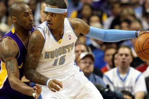 Kobe Bryant Had a 2-Word Message for Carmelo Anthony Before Facing Him in the 2009 Western..