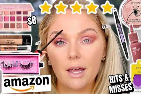 FULL FACE OF AMAZON TOP RATED MAKEUP TESTED  | KELLY STRACK