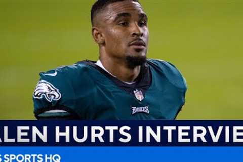 Jalen Hurts on Eagles Season, Fantasy Football, & MORE | CBS Sports HQ