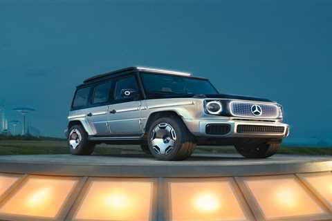 Here's our first look at the electric Mercedes-Benz G-Wagen due out in 2024