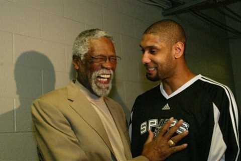 Bill Russell Once Told Tim Duncan He Was His Favorite Player in the NBA: ‘You’ve Played Hard,..