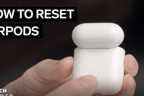 How To Reset AirPods