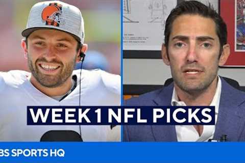 Week 1 NFL Picks From A Betting Expert | CBS Sports HQ