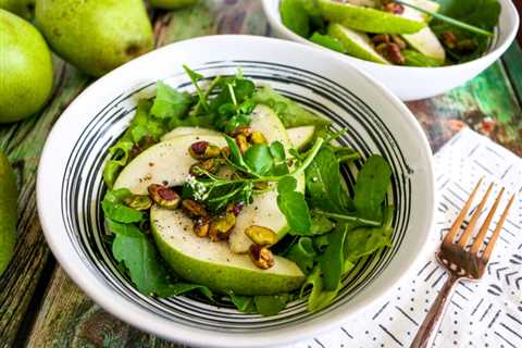 Jade Pear Pistachio Salad