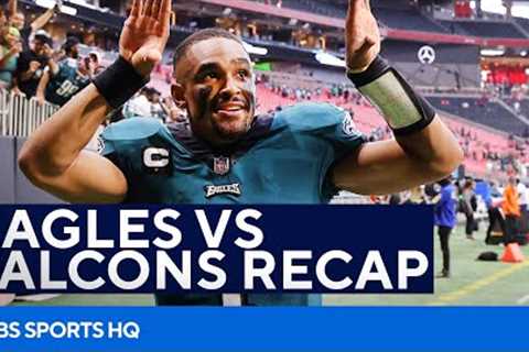Eagles Destroy The Falcons Recap and Analysis | CBS Sports HQ