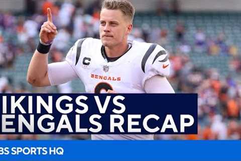 Bengals Shock Vikings In Overtime Recap and Analysis | CBS Sports HQ