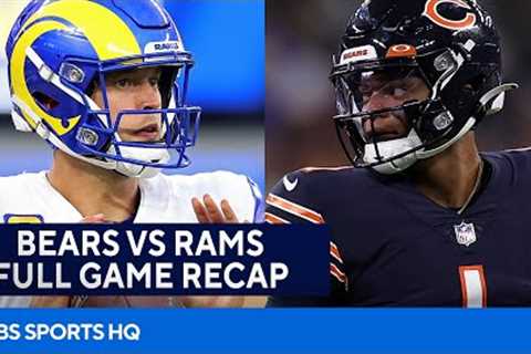 Bears vs Rams: Matt Stafford shines in LA debut; Justin Fields scores TD [FULL RECAP]| CBS Sports HQ