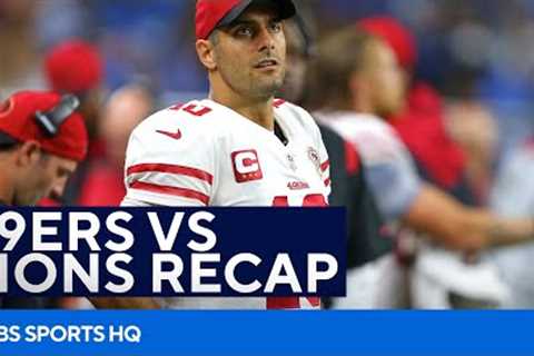 49ers Beat The Lions Recap and Analysis | CBS Sports HQ