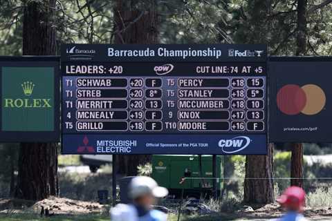 Welcome to the Barracuda Championship: The Only Stop on the PGA Tour Where the Highest Score Wins