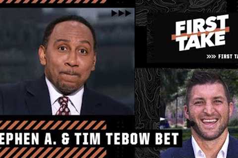 Stephen A. & Tim Tebow make a bet on Florida vs. Alabama ?: A ROMP COMING TO THE SWAMP! | First ..