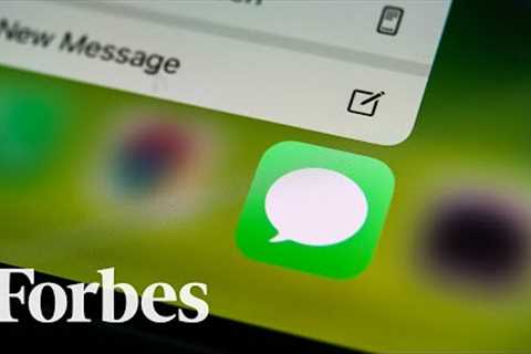 Why You Should Stop Using Apple iMessage Until You Change This | Straight Talking Cyber | Forbes