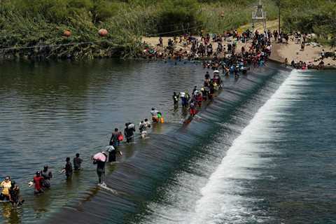 Biden administration plans to deport 10,000 Haitian migrants sheltering under a bridge in Texas,..
