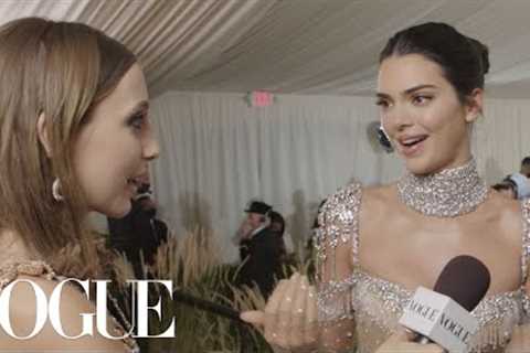Kendall Jenner on Her Classic Hollywood-Inspired Look | Met Gala 2021 With Emma Chamberlain | Vogue