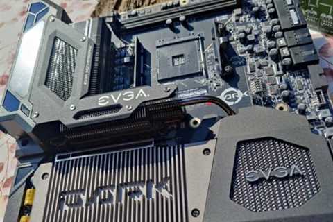 EVGA X570 DARK Pictured In Detail, One of The Most Powerful AMD Ryzen AM4 Overclocking Motherboard..