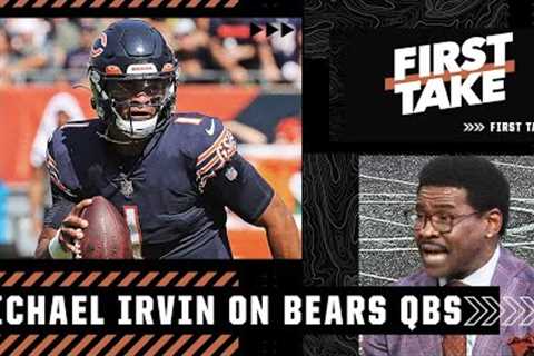 Why Michael Irvin would start Foles over Fields if Dalton can’t go | First Take