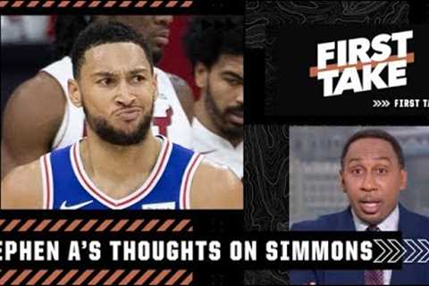 Ben Simmons is in the wrong, but the 76ers’ hands aren’t clean either! - Stephen A. | First Take