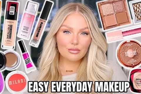 ALL DRUGSTORE Everyday 10 Minute Makeup 2021 | KELLY STRACK