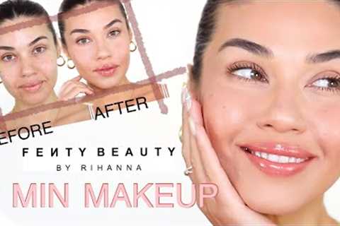 5 Min Makeup using ALL FENTY | Eman