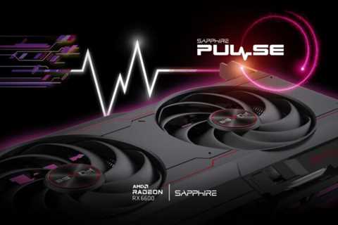 Sapphire Radeon RX 6600 PULSE (Non-XT) Pictured & Listed Online, Will Feature 8 GB Memory & ..