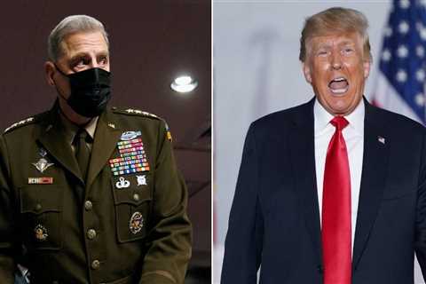 Gen. Milley says he was 'certain President Trump did not intend on attacking the Chinese'