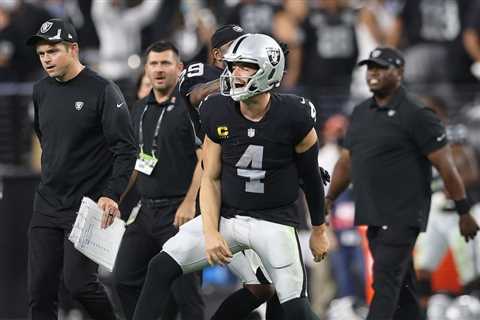 Thanks to Derek Carr’s Raiders, the AFC West and NFC West Just Hit a Milestone That Hasn’t Happened ..